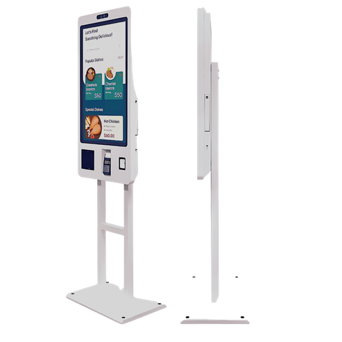 Totem de Autoatendimento 32” Touch Screen para Empresas e Restaurantes