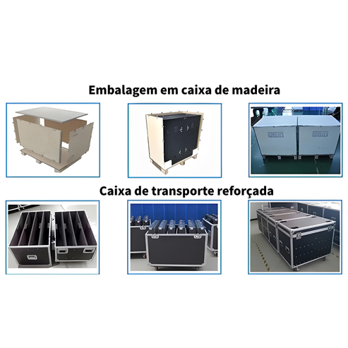 LED OUTDOOR PARA SHOW P3.91 50x50 COM CASE