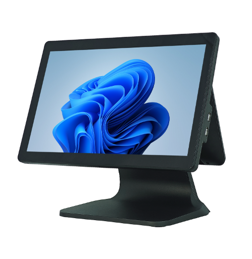 Totem PDV Dupla Tela Touchscreen para Restaurantes Mercados Lojas 15.6"+11.6"
